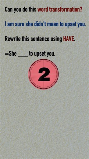 English Quiz: Can You Rewrite This Sentence? 🧠 #englishquiz #learnenglish #englishgrammar