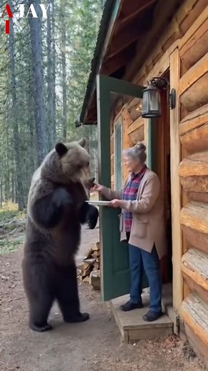 Deep in the pine woods of Colorado lives Doris, a silver-haired woman with kind eyes and a porch that always smells like baked bread. She never set out to befriend the bears—she just started leaving scraps for the deer one winter, and before long, the bears began to wander in. Now they come every season. The big ones lumber up first, polite as old friends, waiting for Doris to toss them apples or day-old loaves. But what really melts her heart are the mothers. Each spring, the mama bears arrive 