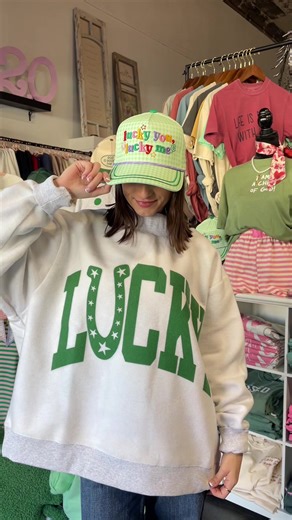 So many “lucky” pieces to remind us that we are truly “Lucky because of Him” Romans 8:28 💚✨ Pretties & Grace...the boutique for your home and gifts from the heart. Gracefully curated interiors & gifts. Wild 2.0. Where faith meets fashion! In our beloved store, you will find intentional details for a beautiful shopping experience. Come see us at 102 N. Market street in Downtown Benton, our NWA location @brickcityfayetteville, and 321 S. Main in Malvern (featured inside Stated Apparel!) Locally o