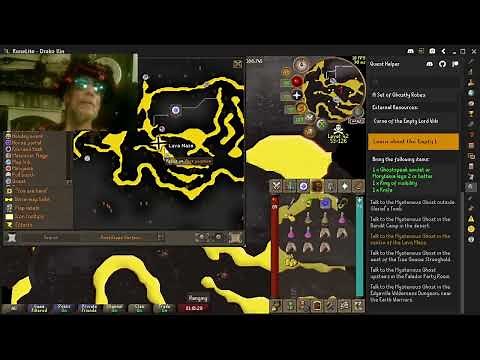 Old School Runescape Curse Of Empty Lord Ghostly Robe Quest