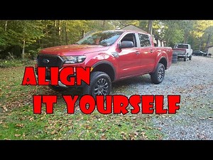 2019-2021 Ford Ranger DIY Alignment After Leveling Kit