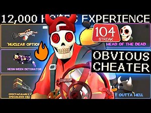 12000+ Hour Pyro Farms the Entire Lobby🔸TF2 Gameplay