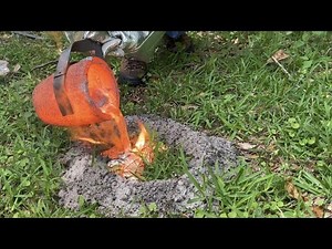 Exploding Massive Aluminum Anthill Casting #23