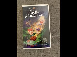 Opening & Closing To A Troll In Central Park (1995) VHS - Reversed!