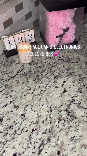 💗pink haul 💗 #sheinhaul #pinkhaul #caraccessories #electronicaccessories #AXERatioChallenge #foryoupage #fypシ゚viral #explore #favoritecolor #pink