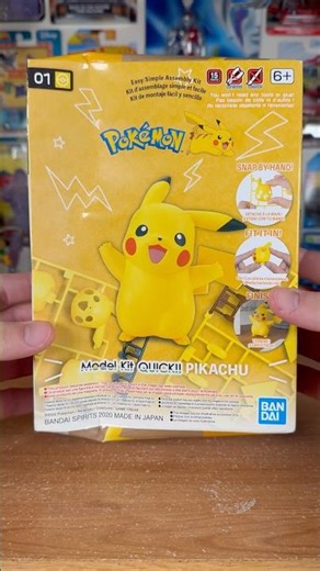 Pikachu model kit build