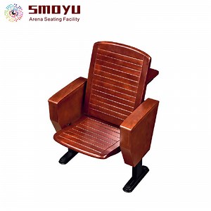 [Hot Item] Public-Furniture Theater Church Chair Auditorium-Chairs with Writing Pad for Church Auditorium Cinema