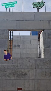 101K views · 586 reactions | Window Opening using Concrete Formed Block. The next day you may remove the support. #concreteformedblocks #houseandlotforsaleph #Construction #contractor #constructionlife #buildings | Concrete Formed Blocks | Facebook