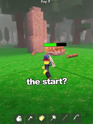 WHY DOES THE GAME SPAWN ROCKS ON MY BASE! #roblox #99nightintheforest #fypシ #viral