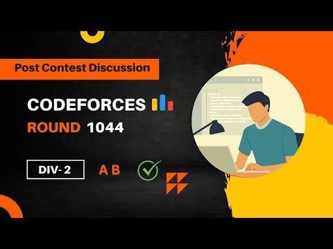 Codeforces Round 1044 Div 2 | A & B| Redstone? | Villagers | by VIVEK