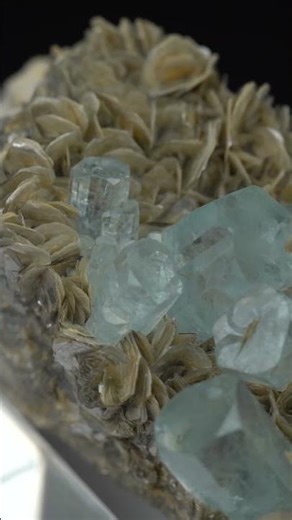 Aquamarine with Muscovite Specimen