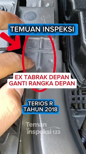 Inspeksi Daihatsu Terios R 2018: Ciri Mobil Bekas Tabrak