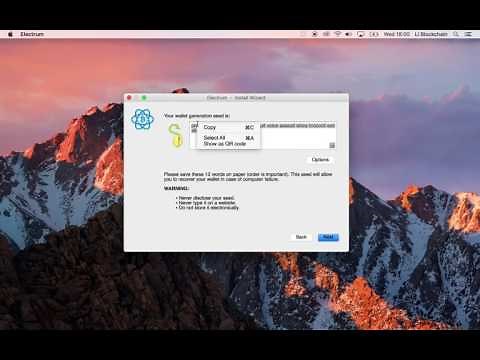 How To Install A Bitcoin Wallet -- Electrum Wallet