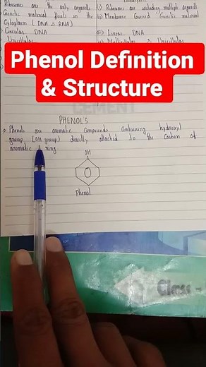 Phenol definition & structure Molecular formula, Molecular formula