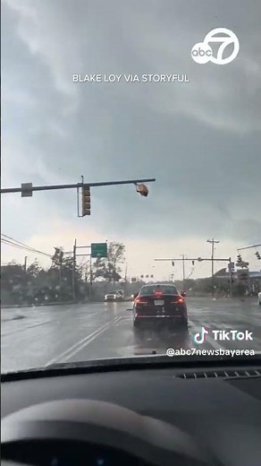 Terrifying video shows tornado touch down just feet away from Ohio motorist