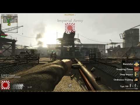 Call of Duty: World at War - Imperial Army l War l Battery l Type 100 & Nambu