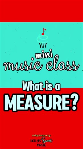 Mini Music Class: What’s a MEASURE? 🎶🧁 #music #musiceducation #musicteacher #musicteachersoftiktok #measures