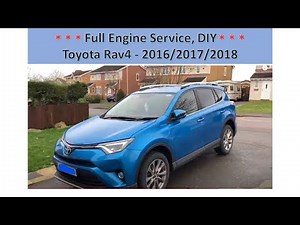 Full Engine Service, DIY Toyota RAV4 servicing