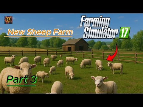 START OUR NEW SHEEP FARM FARMING SIMULATOR 17