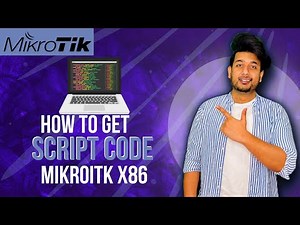 How to export script CODE from MikroTik | MikroTik Series