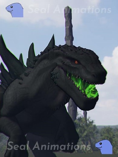 Godzilla (Minus One) vs Zilla Jr. | Animation (Part 1/2) #shorts