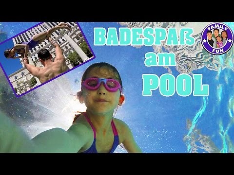 BADESPASS IM SWIMMINGPOOL | FAMILIENSPAß BEI FAMILY FUN