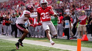 Ohio State football running back TreVeyon Henderson held out in win over Maryland