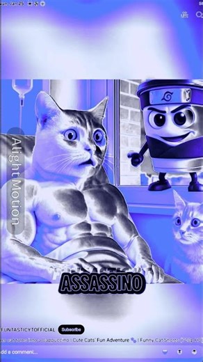 Father cat turns into a cappuccino in One Note Voc