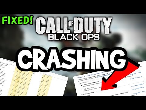 How To Fix Black Ops 1 Crashing! (100% FIX)