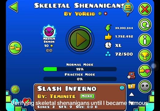 Verifying Skeletal Shenanigans in Geometry Dash
