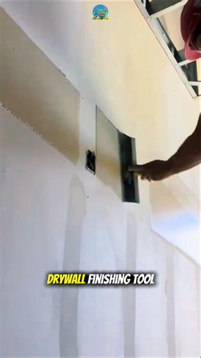 Insane drywall finishing tool you NEED to see! Perfect wall smoothing technique