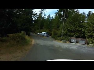 Deception Pass State Park Quarry Pond Campground - 360 Video Virtual Tour 4K