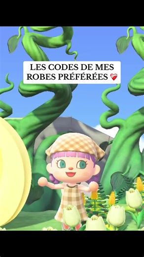 Découvrez mes robes préférées sur Animal Crossing 🌺