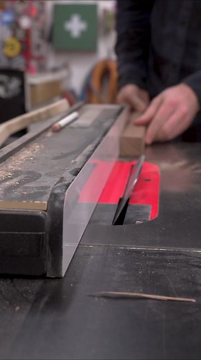 Ever turn legs on the tablesaw? Plans for this jig are on my website almfab.com/plans