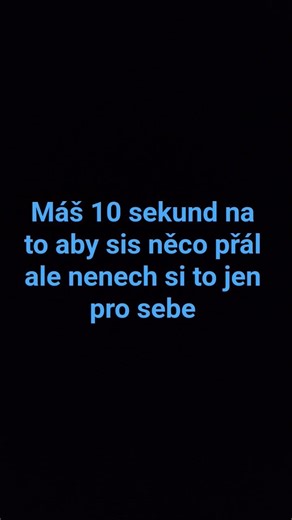 nenech si to pro sebe