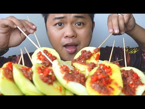 MANGGANG HILAW | GREEN MANGO MUKBANG |BEST FILIPINO FOOD | MUKBANG PHILIPPINES