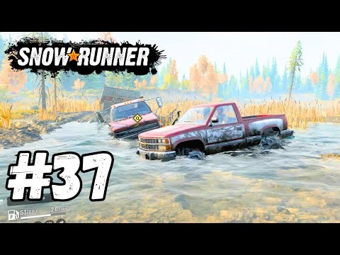 SnowRunner Gameplay — Stuck Heavy Truck Recovery & Farm Delivery | No Commentary
