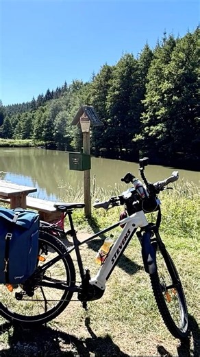 Reichweiten Test ebike #reichweite #ebike #test #thüringen #radtour #landscape #fahrrad #akkutest