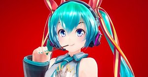 Hatsune Miku Shows Us How to Eat Pocky in Summertime