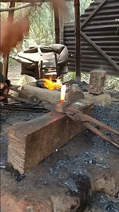 Old Tools Melted Into a New Peraak Complete Forging Tutorial#hardwor#foryou #blacksmith