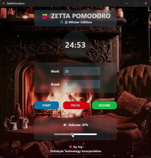 Zetta Pomodoro – Offline Pomodoro Timer for Coding & Deep Work