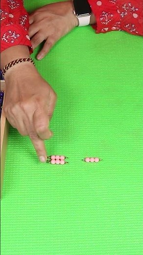 How To Teach Multiplication Tables Using Beads | Lesson#2 | #montessoriathome #montessorimaterial