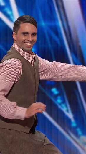 Is He Even Human?! 🤖#agt #dancer
