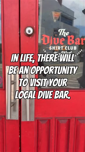 Dive Bar Shirt Club - Key West Bar & Grub House on Instagram: "A lesson that should be passed on from generation to generation. 🍺 There’s no place we’d rather be on this beautiful Tuesday in #KeyWest! We’re slinging your favorite spiced beef, slow cooked chicken, and beef brisket tacos, plus beer, and liquor in a can for the ultimate #TacoTuesday in the Keys! Don’t forget about B1G1 happy hour from 4-6pm, save those tokens and work towards happy hour for LIFE! 🕺"
