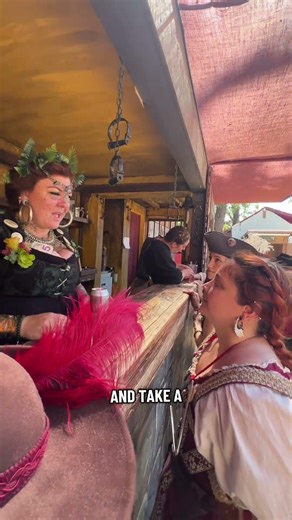 When in the renaissance faire.