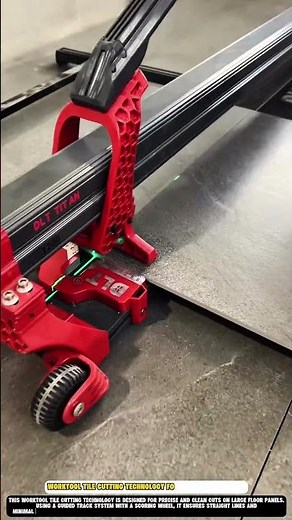 Worktool tile cutting technology for large floor panels