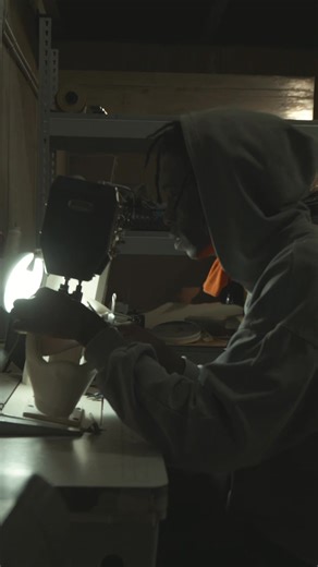 Nino is the first student to make a shoe in our new workshop home in London Fields. After dabbling in shoemaking at home in Italy many moons ago, Nino plans to continue the craft at the SKL space over the coming months. So keep an eye out. Our sneaker making course is a 3 day foundation in which you’ll learn how to hand craft footwear as you make your own pair. Attend full-time, or via evening classes. We’ll be building out the space and footwear collections made to be made over the coming month