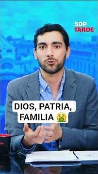 PAN copies Mussolini: Homeland, family, freedom! | JULIÁN MAZOY on SDPtarde 🌤️