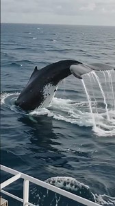 A big whale caught in camera #whale #whales #ocean #shorts #viral
