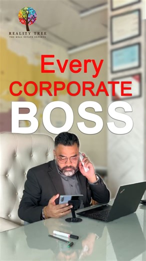 Reality Tree Consultants LLP on Instagram: "Every Corporate boss 👨🏻‍💻🧐 . . . #corporate #corporateoffice #corporatelife #viralreels❤️ #viral"